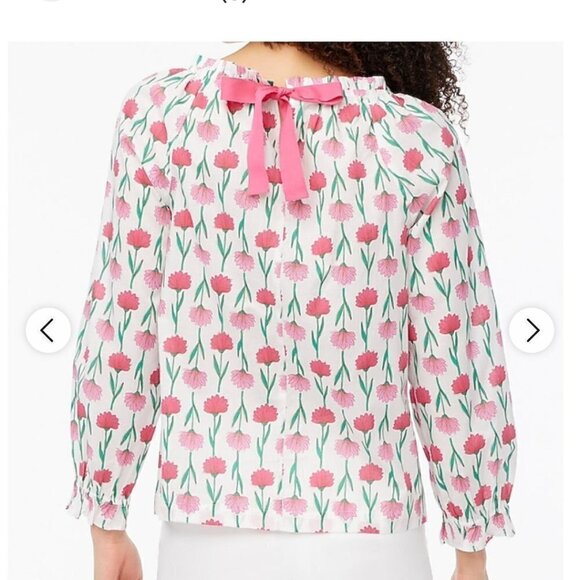 J. CREW FACTORY Flora Back Tie Blouse - Picture 8 of 8